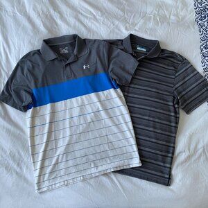 Men’s Golf Polo Bundle | Under Armour HeatGear & PGA Tour Airflux | L